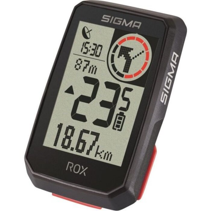 Sigma GPS Fietscomputer Sigma ROX 2.0 GPS met overclamp Butler stuurhouder - zwart
