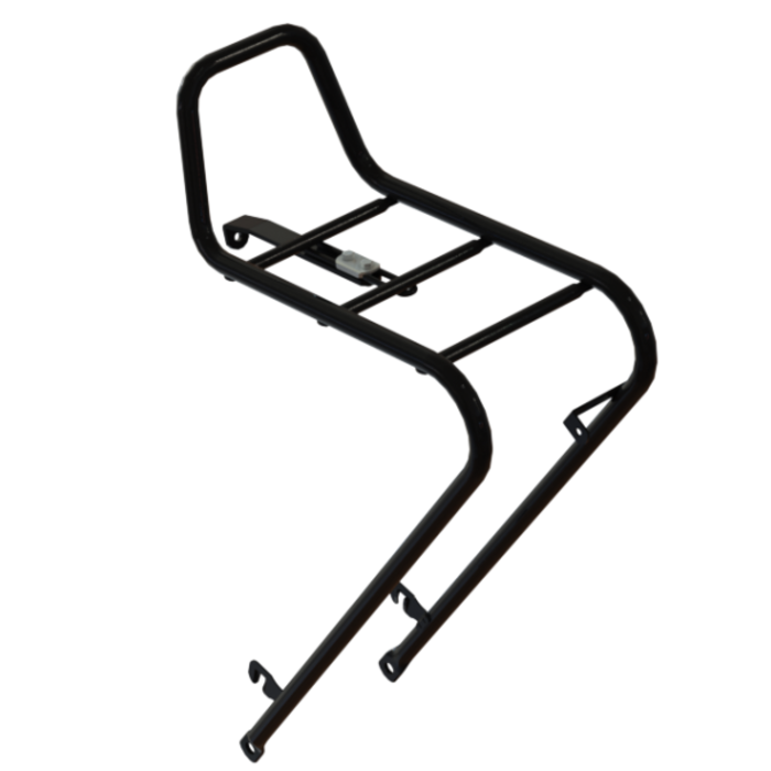 Steco Monkey Voordrager 28" Steco Flow - glanzend zwart