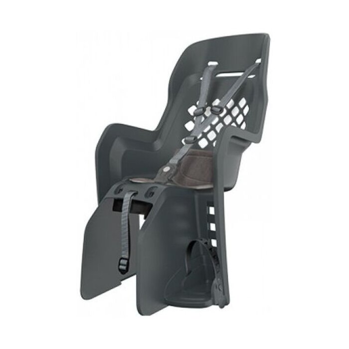 Polisport Kinderzitje achter Polisport Joy - donkergrijs - met dragerbevestiging (CFS)