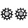 Derailleurwieltjes Shimano XTR RD-M9100 / RD-M9120