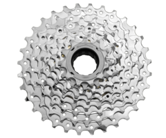 Sunrace Freewheel 9 speed Sunrace MFEX9 11-32T - verchroomd