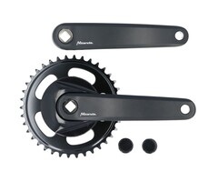 Miranda Crankstel Miranda Delta 38T met disc 9.5cm - zwart