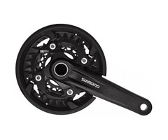 Shimano Crankstel 3x10 speed Shimano MTB FC-MT500 175/40-30-22 - zwart