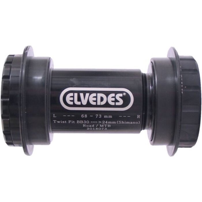 Elvedes Trapas Elvedes Twist fit BB30 Shimano kunststof / staal 68-73 mm