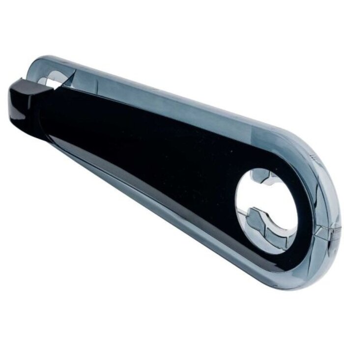 AXA Kettingkast 28" Axa Snapper - transparant/zwart (winkelverpakking)