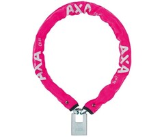 AXA Kettingslot Axa Clinch+ 85cm / ø6mm - roze (winkelverpakking)