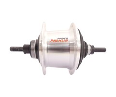 Shimano Versnellingsnaaf Shimano Nexus 7 SG-C3001 - schijfrem - 36 gaats - zilver
