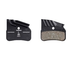 Shimano Schijfremblokset N03A Resin met koelvinnen