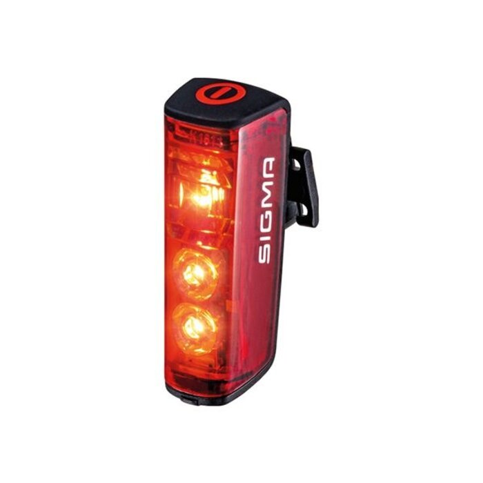 Sigma Verlichtingset Sigma Aura 80 USB koplamp + Blaze Powerled achterlicht