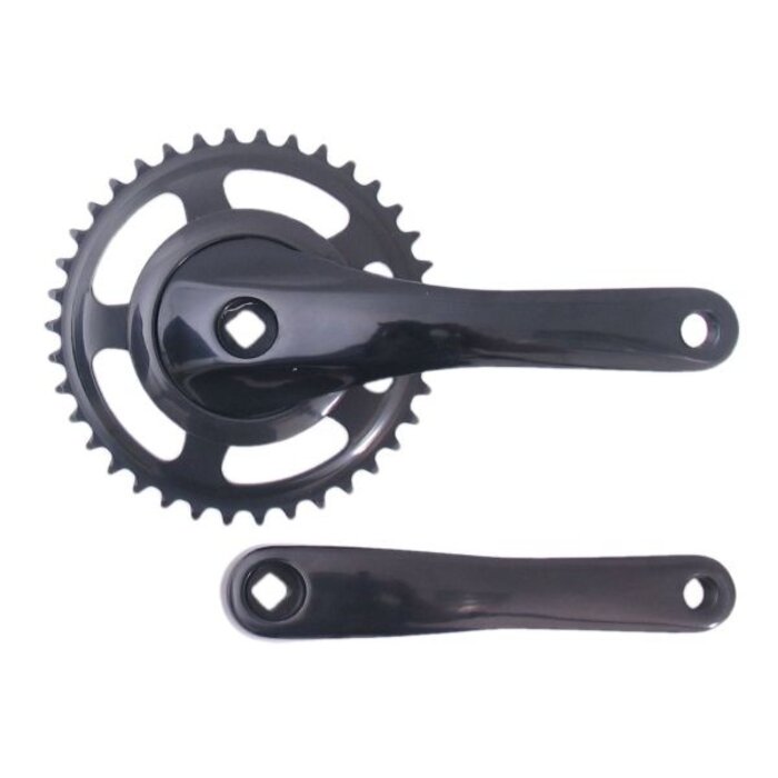 Gazelle Crankstel 38T Gazelle Zwart zonder stofkap