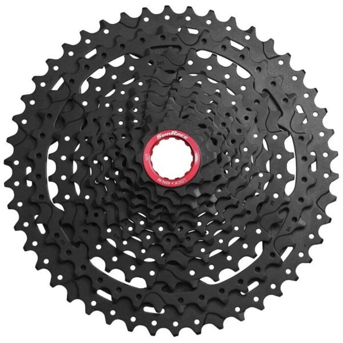 Sunrace Cassette Sunrace CSMX9X voor Sram XD-driver body - 11 speed 10-46T - zwart