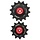 Derailleurwieltjes 1 x 12 en 1 x 14 tands Elvedes SRAM Force / Red eTap AXS narrow/wide