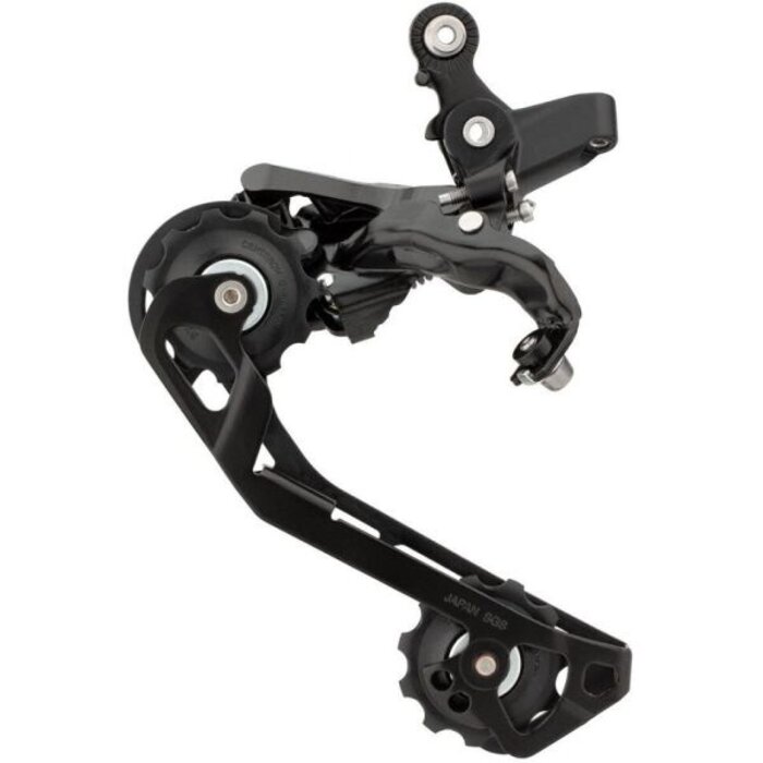 Shimano Achterderailleur 10-speed Shimano Deore RD-T6000 SGS Direct Mount Shadow+ - zwart