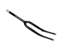 MERKLOOS Voorvork 28" met 1" vorkbuis - trommelremnok - zwart