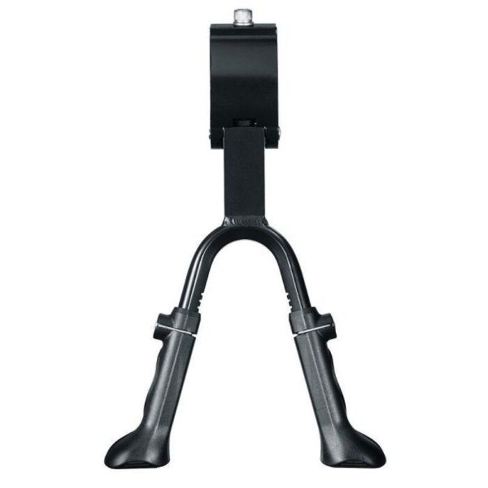 Ergotec Standaard 2-poot Ergotec Comfort 24-28 inch verstelbaar - mat zwart