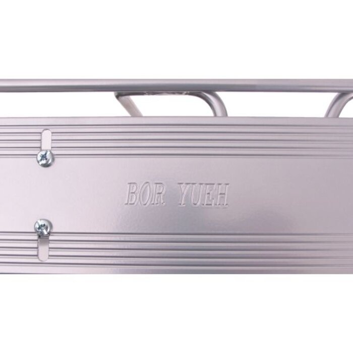 Bor yueh Bagagedrager Bor Yueh BY332 verstelbaar 24-28 inch  - aluminium - zilver