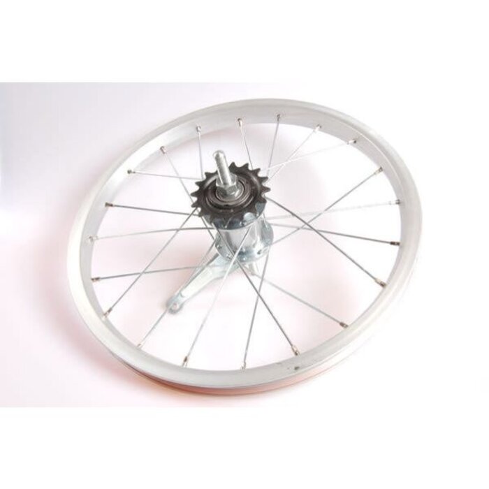 MERKLOOS Achterwiel 16 x 1.75" aluminium met Favorit remnaaf