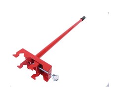 MERKLOOS Fietsbalans trainer / duwstang - rood