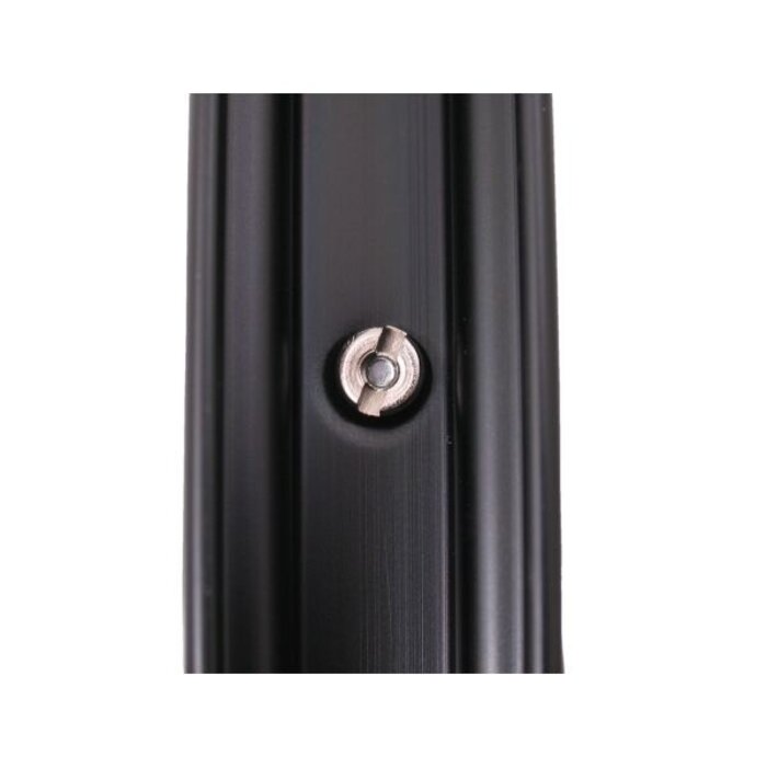 MERKLOOS Achterwiel 28 x 1/4" aluminum Shimano remnaaf - zwart