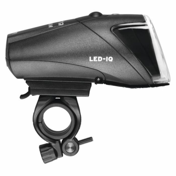 Busch & Müller Koplamp Busch und Müller IXON IQ Premium 80 Lux - zwart