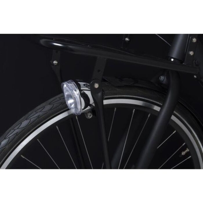 Spanninga Koplamp Spanninga Swingo XDO LED met reflector en dynamo-aansluiting - chroom