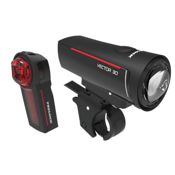 Trelock Verlichtingsset Trelock LS 300 I-Go Vector set