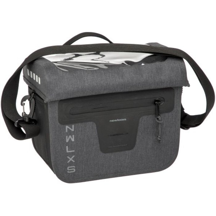 Newlooxs Stuurtas New Looxs Varo Handlebar Bag 9,5 liter 27 x 22 x 19 cm - grijs