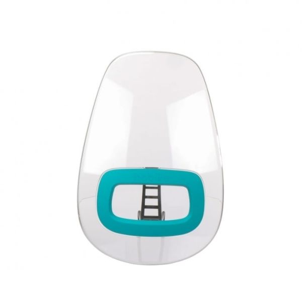 Parabrezza Bobike ONE+ Per Seggiolino Bici - Colore Blu Bahama, Policarbonato, Compatibile Con ONE MINI - Foto 3