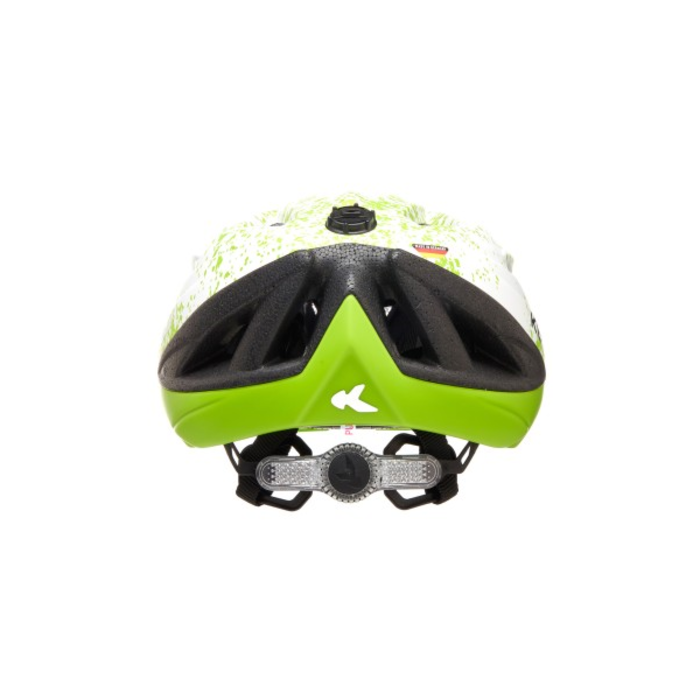 KED Fietshelm KED Street Jr. Pro S (49-55 cm) - lime green white matt