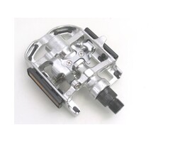 Tecora Pedaalset MTB Tecora E combi SPD - zwart/zilver