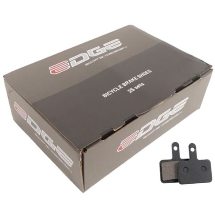Edge Edge Schijfremblokset - Model Shimano B01S - Semi metal (Werkplaatsdoos = 30paar)