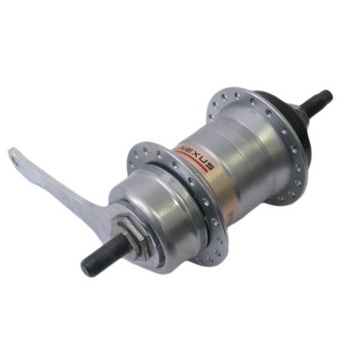Shimano Versnellingsnaaf 3 speed Shimano Nexus DX SG-3C41 120/168/36 C-Brake - zilver