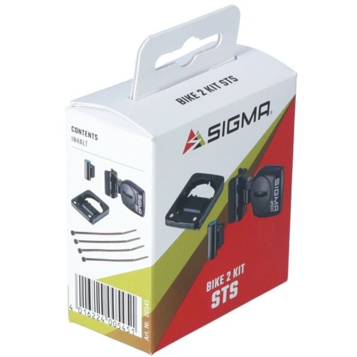 Sigma Snelheidszenderset Sigma 2450 (sensor + spaakmagneet + stuurhouder)