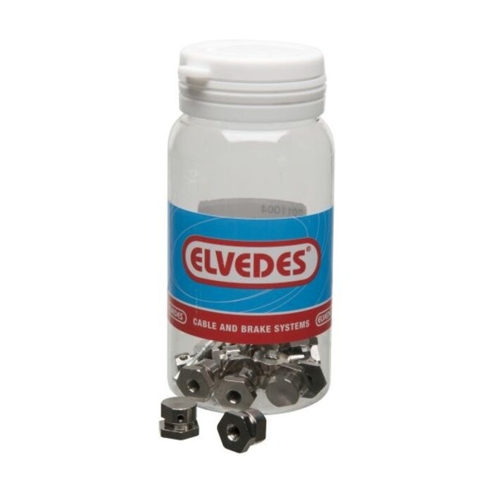 Elvedes Schroefnippel Elvedes voor Shimano Nexus 4/7/8 speed messing - 15 stuks