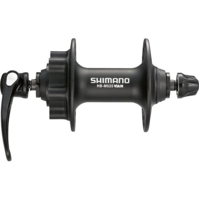 Shimano Voornaaf Shimano FH-M525 - 36 gaats 6 bouts remschijfbevestiging - zwart