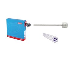 Elvedes Schakel binnenkabels Elvedes 2250mm RVS ø1,1mm Shimano N-nippel ø4,5 × 4,5 (100 stuks)