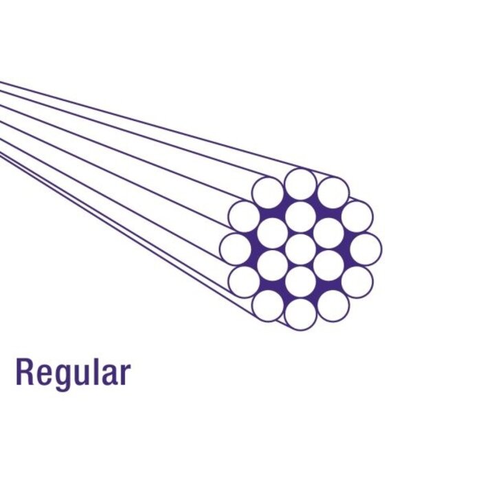 Elvedes Schakel binnenkabels Elvedes 2250mm RVS ø1,1mm Shimano N-nippel ø4,5 × 4,5 (100 stuks)
