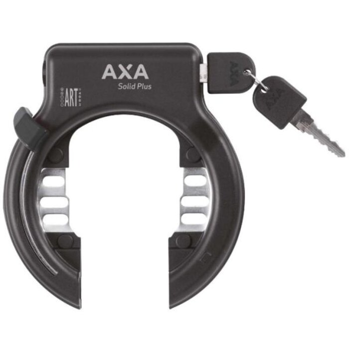 AXA Ringslot Axa Solid Plus ART2 met insteekkabel Newton PL150 - zwart (op kaart)
