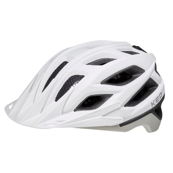 KED Fietshelm Companion L (55-61cm) - white ash matt