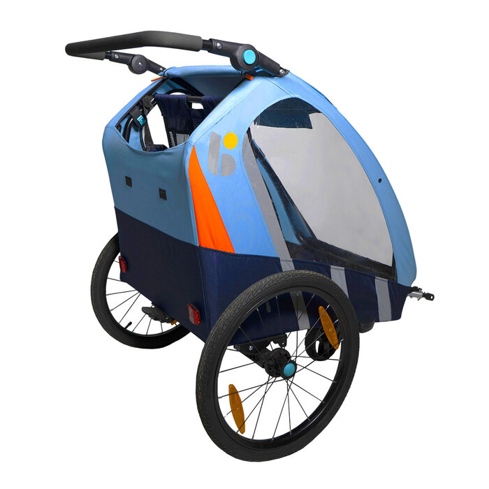 BELLELLI Bellelli Trailblazer Kinder 2-1 Fietskar - Gemakkelijk in/uitklappen