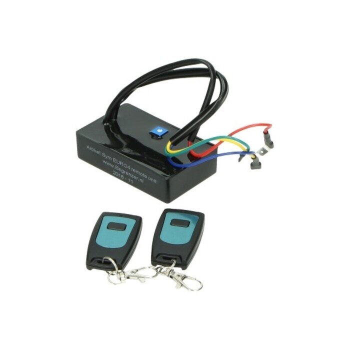 Euro-B Euro-B toerenbegrenzer regelbaar + afstandsbediening - Cdi - Euro-4/5 - Agility - Maat 12inch