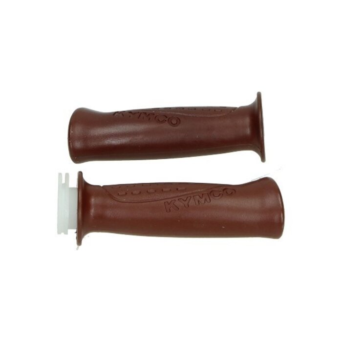 Kymco orig  Kymco orig handvatset new sento/sento/vp50 bruin kymco orig g5314a-kfa1
