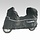 Piaggio Beschermhoes - Met koffer - Zwart - Past op et2-et4, lxv, primavera, sprint, vespa lx 605291m002