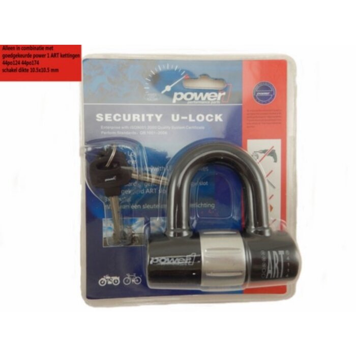 Power1 Power1 Scooter Hangslot - ART3 - Zwart