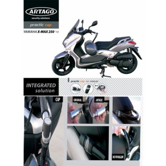 slot kabel stuur antirobos x-max 125cc artago