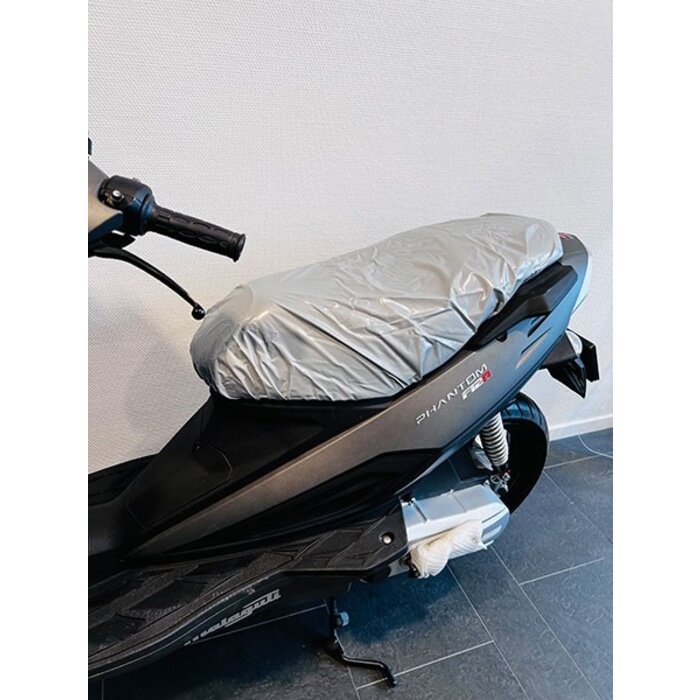 Bogart Bogart buddyseat regenhoes - Pvc - 60x90cm - Maat M - Grijs