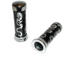 handvatset Dragon zwart/alu Power1