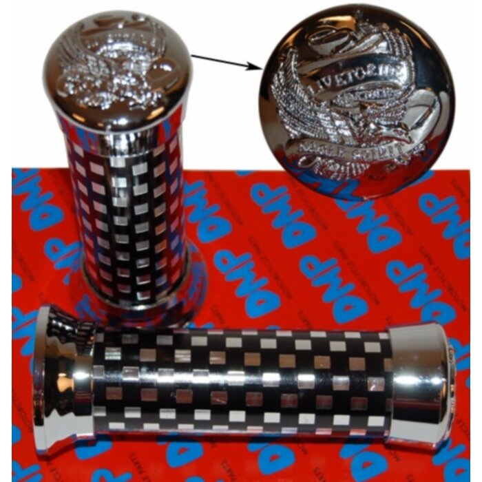 DMP DMP Handvatset - Met finish - Zwart/Chroom