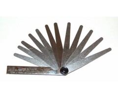 gereedschap voelermaat 0.05-1.00mm 12-delig