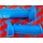 DMP handvatset yamaha aerox blauw